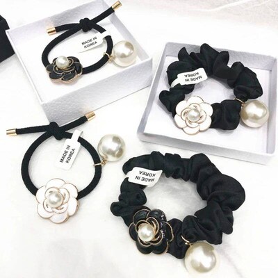 Korean Fashion Chiffon Hair Ties Temperament Elegant French