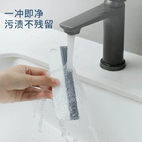 Telescopic window squeegee, glass cleaning tool, double-side