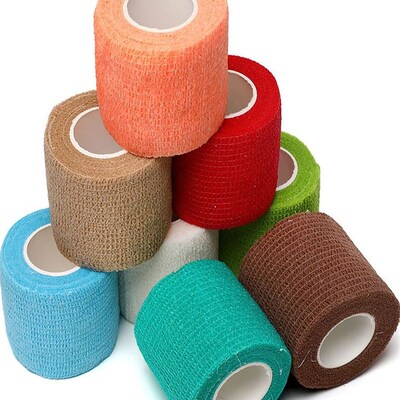 Athletic Wrap Tape Self Adhesive Elastic Bandage Elastoplast