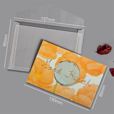 Kraft Paper Envelope Vintage Blank Letter Paper Writing Enve