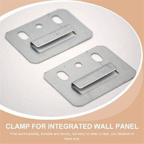 100 Pcs Wall Buckle Clothes Rack Easel Kit Hook Integrated
