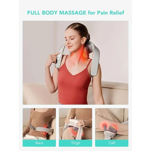 Neck and Shoulder Massage with Heat for Neck, Back, Shoulder