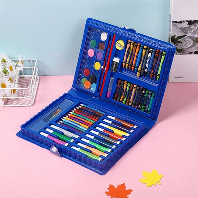 68PCS Kids Painting Drawing Art Set with Crayons Oil Pastels