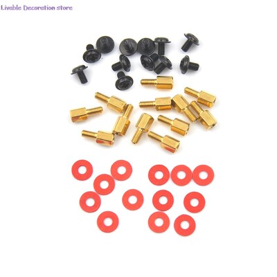 36PCS/Set Motherboard Mounting Screw Set Copper Pillar + M3