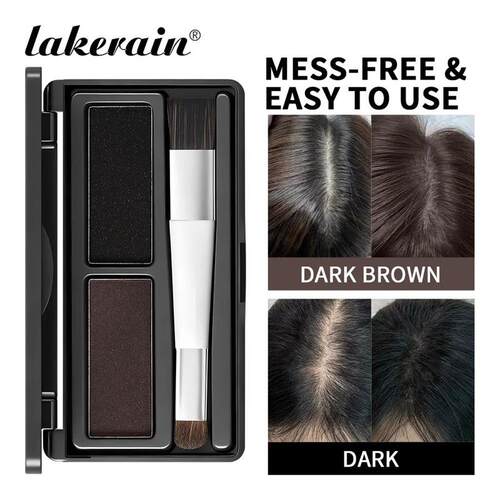 Lakerain Hair Root Cover Up Powder Long lasting Waterproof P
