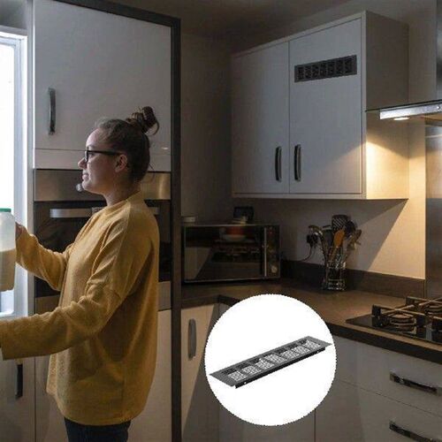 Breathable Mesh Door Vents Wardrobe Air Screen Rectangular