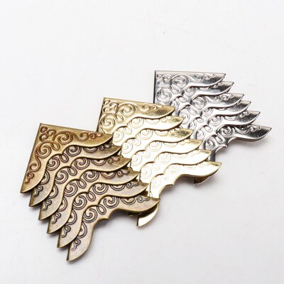 Practical Metal Bronze Book Scrapbooking Album Menu Folder C