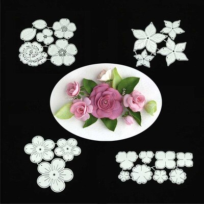 Leaves Scrapbook Embossing Paper Craft Knife Mould Flower Le