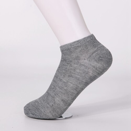 5/10 Pairs Women Socks Breathable Ankle Socks Solid Color Sh