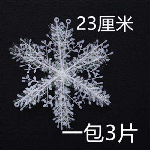 Xmas Decor Snowflakes & Strings - Tree Ornaments Gifts