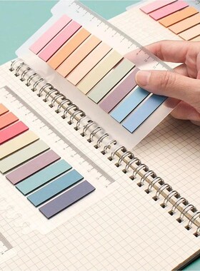 200pcs Index Sticky Note Tabs, Writable Page Marker for Book