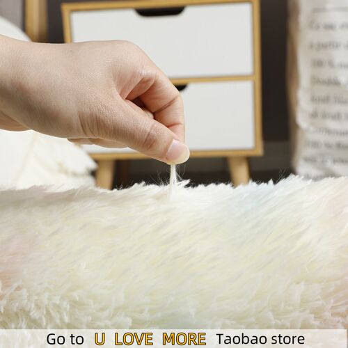 Round Plush Carpet For Living Room Anti-slip Fluffy Large Ar
