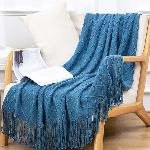 Nordic Blanket Sofa Blanket Summer Office Lunch Bre Nap Air-