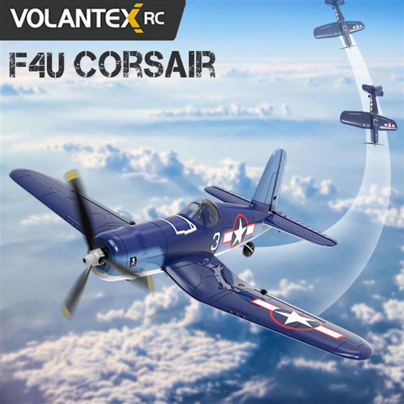 Volantex RC Planes for Adults,4-CH F4U Corsair RC Airplane,O - 实物图