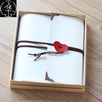 Paste type photo album lovers Handmade creative gift boxed