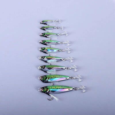 Sea fishing Slow Jig Metal Jigging Spoon Laser Artificial Ba