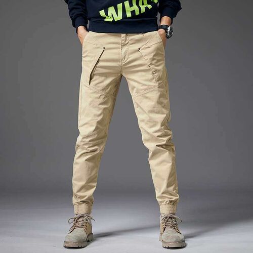 Autumn and Winter New Mens Casual Pants Workwear Multi-Pock