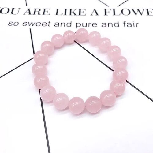 Wholesale Pink Rose Powder crystal Quartz Natural Stone Srec