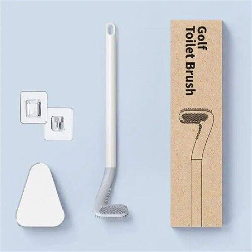 U55E Golf Toilet Brush with Long Handle Wall Mounted