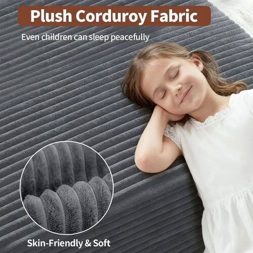 82 Oversized Folding Futon Sofa Bed, Convertible Chaise Lo