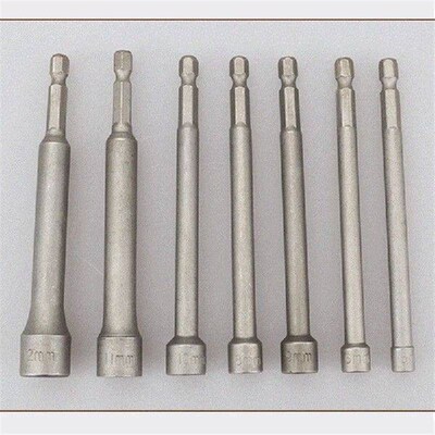 110mm Long Nut Driver Socket Set Metric Impact Drill Bits