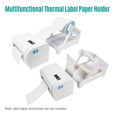 Label Holder for 4x6 Shipping Labels Printer Rolls and Fanfo