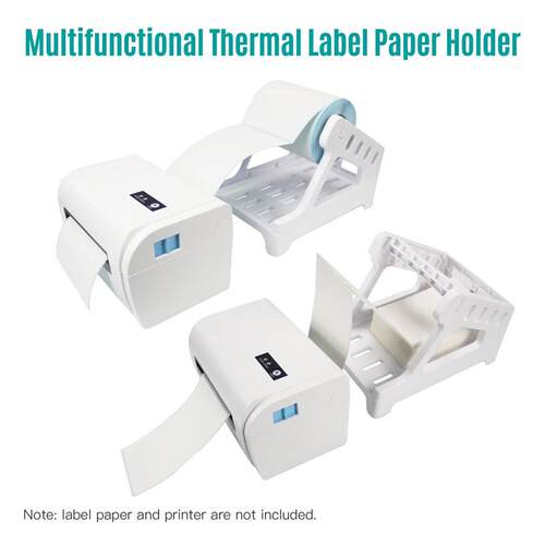 Label Holder for 4x6 Shipping Labels Printer Rolls and Fanfo
