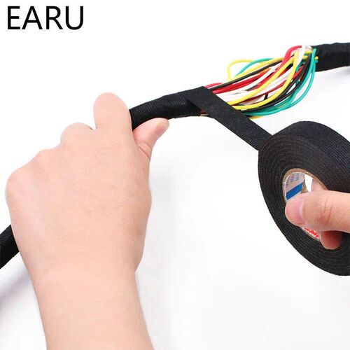 1pc Heat-resistant Adhesive Cloth Fabric Tape For Car Auto C