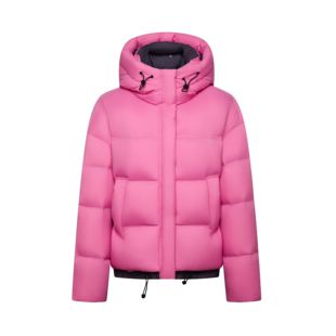 【甜甜粉丝专享】女士短款保暖绒子含量90白鸭绒热气球羽绒服9921