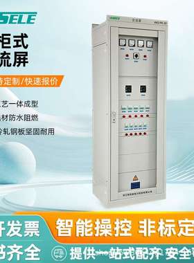 高频电源落地式交流屏PK10-100A免维护交流直流屏变电站成套设备