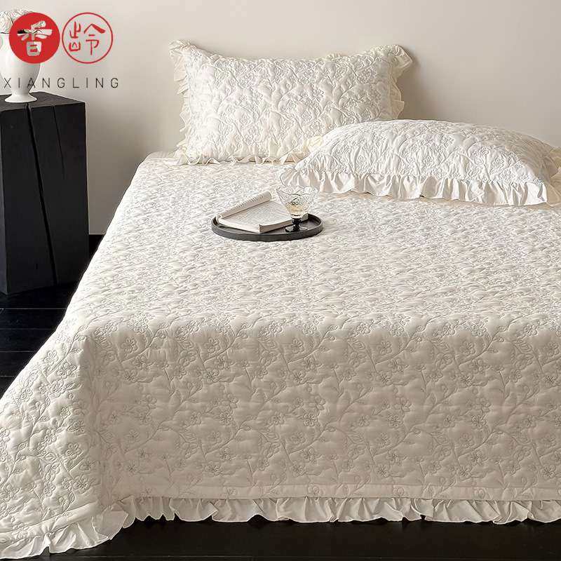 高端A类100天丝棉夹棉床盖四季通用榻榻米床单三件套【香龄优品】,3C数码配件,其它配件,淘宝优惠券,粉丝福利购,淘宝优惠卷