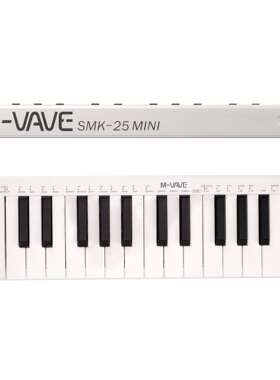 midi键盘控制器25键智能键盘乐器无线迷你midikeyboard无线便携