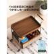 茶边几可移动编小推车藤客纳厅家用餐车几实木多功能复古收置无品
