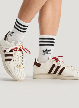 阿迪达斯三叶草新年款贝壳头2026春中性SUPERSTAR运动板鞋 KJ6293