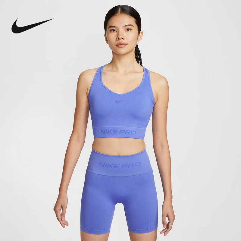 NIKE耐克PRO女子训练背心跑步健身服速干透气运动内衣IB9415-570