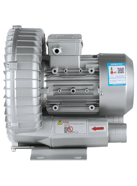 1.5KW 2RB-510高压漩涡风机鱼塘增氧吸料旋涡气泵罗茨工业鼓风机