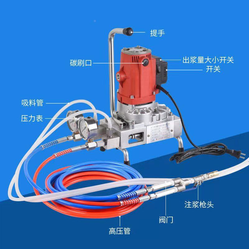 水双固化注浆机灌浆机麦达龙组防水灌浆机份组注浆组烯酸盐丙注浆
