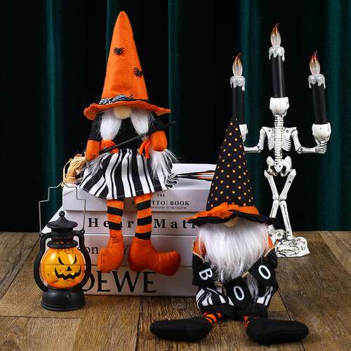 2024 Halloween New Hanging Leg Rudolph Decorations Take