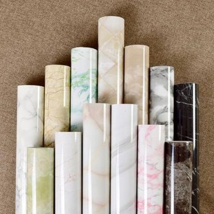 40cm Width Marble Self Adhesive Wallpaper Vinyl Wall Sticker