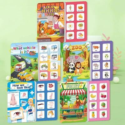 Children Early Education Quiet Busy Paste a Book Baby DIY Pu