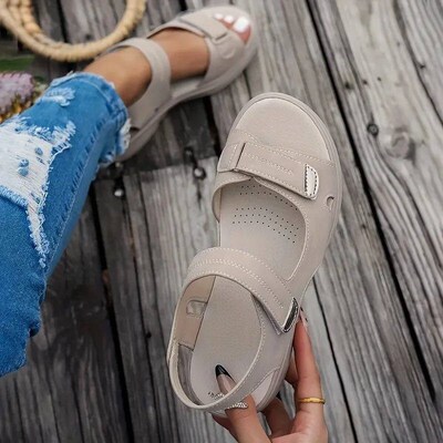 Summer Wedge Sandals for Women 2025 New Fashion Non Slip Bea