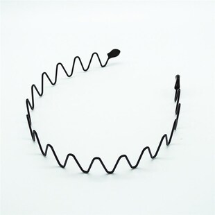 Hoop Hair Band Wave Shaped Hairband Face Washing Headdress U