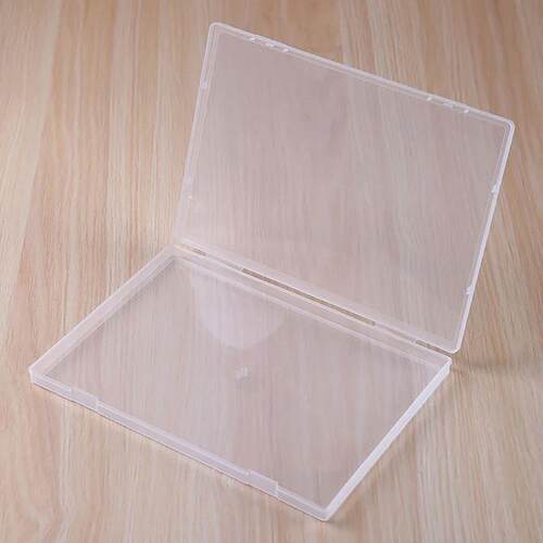 Stationery Stickers Plastic Storage Box Organizer Container