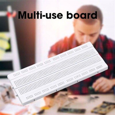 Breadboard 840 Point Solderless PCB Bread Board Reusable