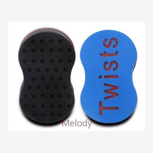 Curly hair twist sponge curly sponge eight-shaped hairsponge