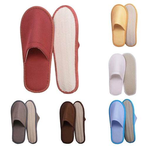 Disposable Hotel Slippers Wedding Party Travel Slipper Sanit