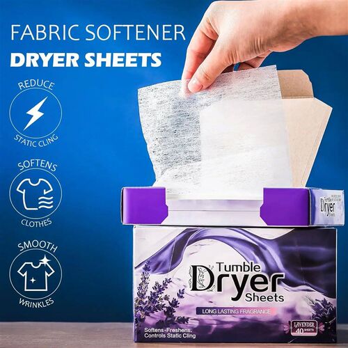 Dryer Sheets Bulk Natural Fabric Softener Sheets Plant Laven