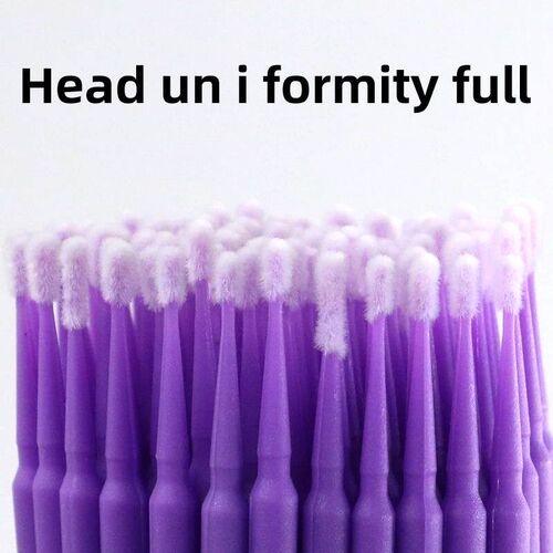 100 pcs Disposable Micro Brush Mascara Wands MicroBrush Appl