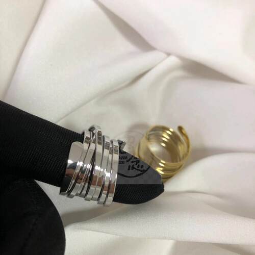 。Metal spiral multi-layer ring  womens fashion  simple per