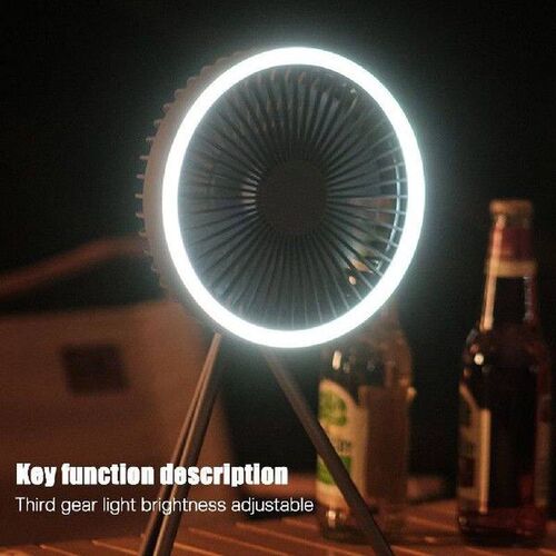 Multifunction Fan With Tripod Light Electric Ceiling Fan
